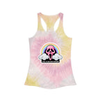 Ghostface Tie Dye Racerback Tank Top