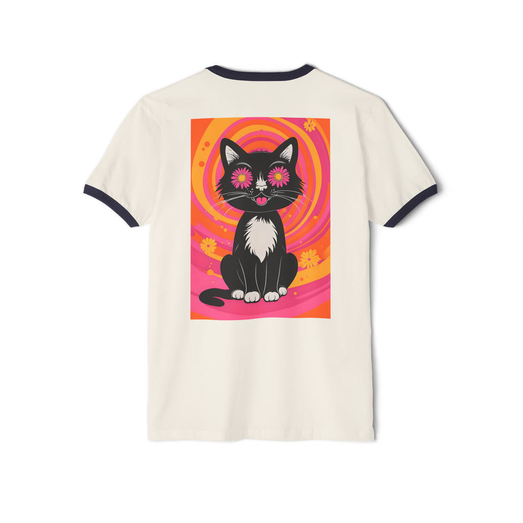 Ringer Tee-Disco Kitty