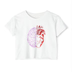 Heart & Brain Cropped Tee
