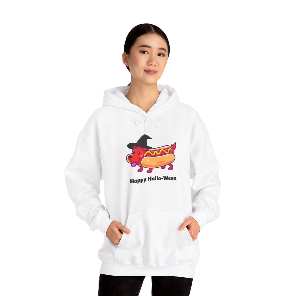 "Happy Hallo-Ween" Hotdog Costume Hoodie