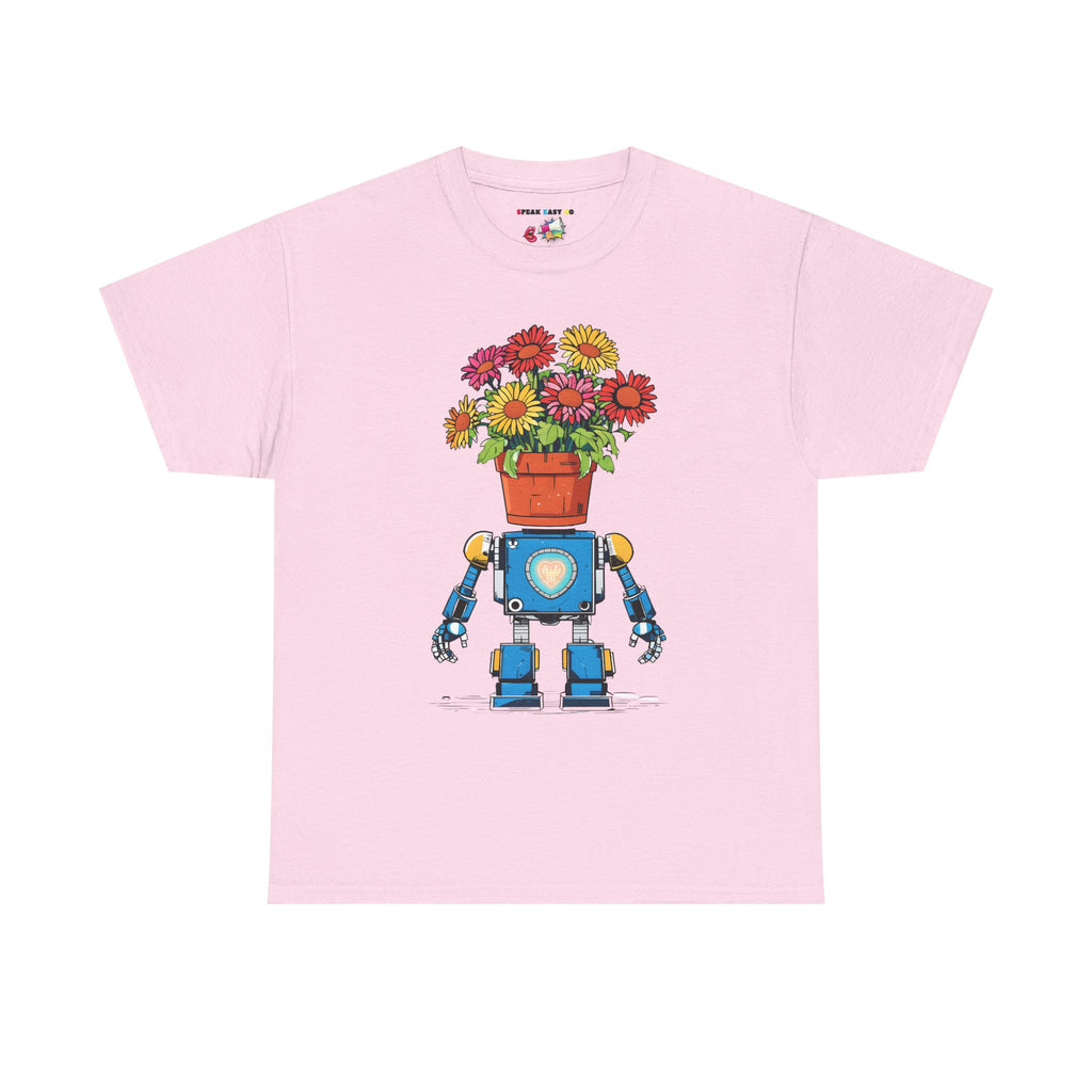 Robot Flower Power Tee