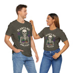 Plants Not Politics Skull Tee