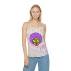 Afro Tie-Dye Racerback Tank