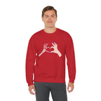 Skeleton Hand Heart Crewneck Sweatshirt