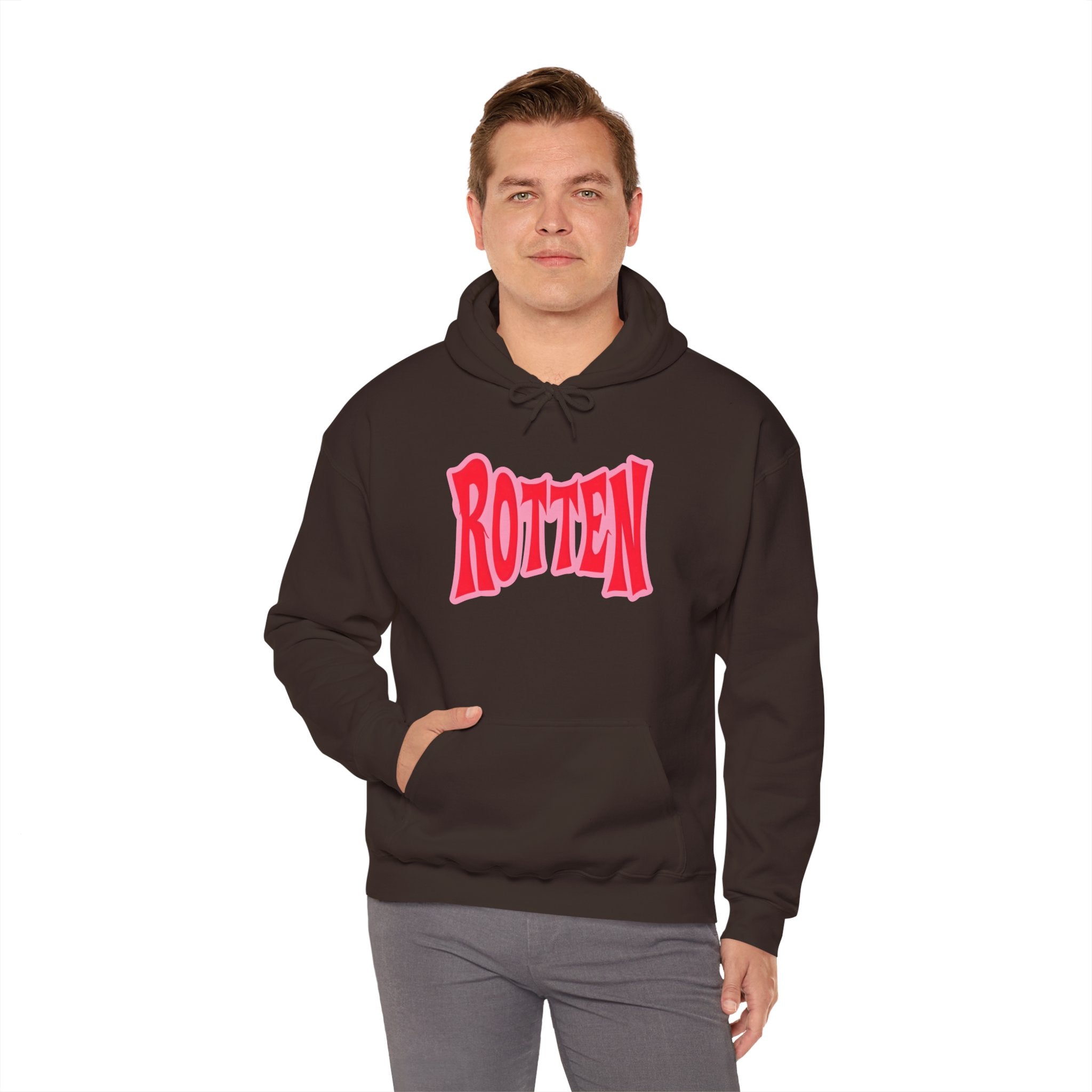 Rotten Graphic Hoodie - Anime-Inspired