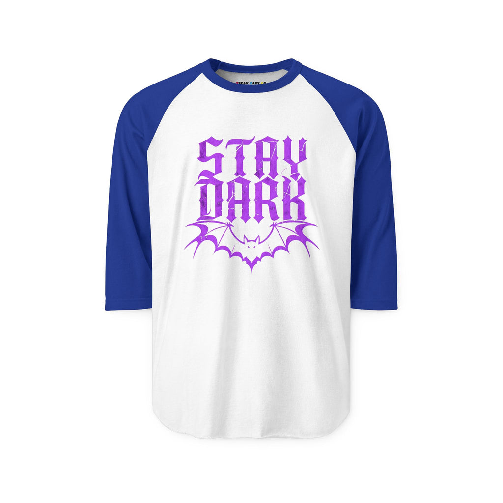 "Stay Dark" 3/4th Sleeve Raglan Shirt
