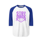"Stay Dark" 3/4th Sleeve Raglan Shirt