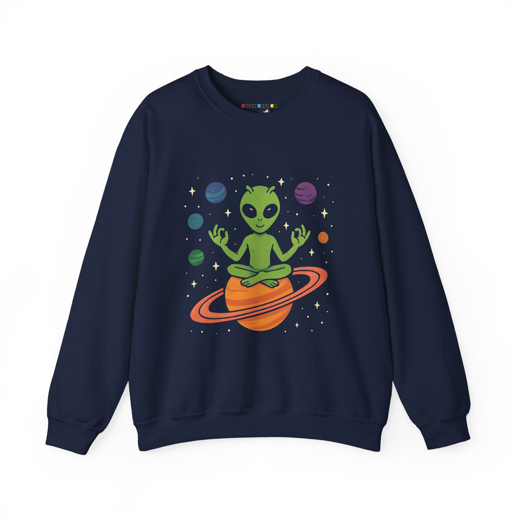 Galactic Alien Crewneck Sweatshirt