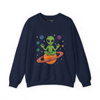 Galactic Alien Crewneck Sweatshirt