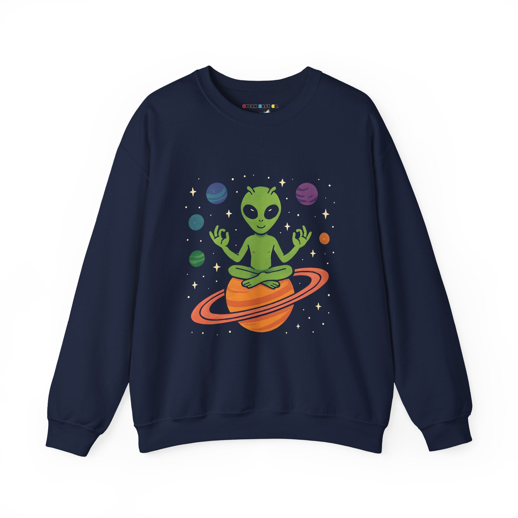 Galactic Alien Crewneck Sweatshirt
