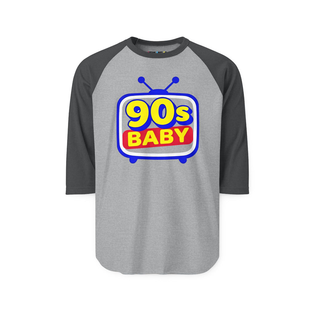 90s Baby Three Quarter Sleeve Raglan T-Shirt