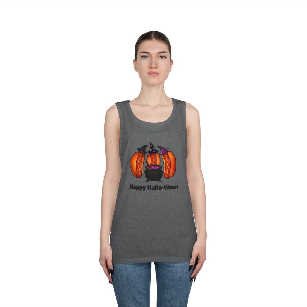 "Happy Hallo-Ween" Hotdog Witches Tank