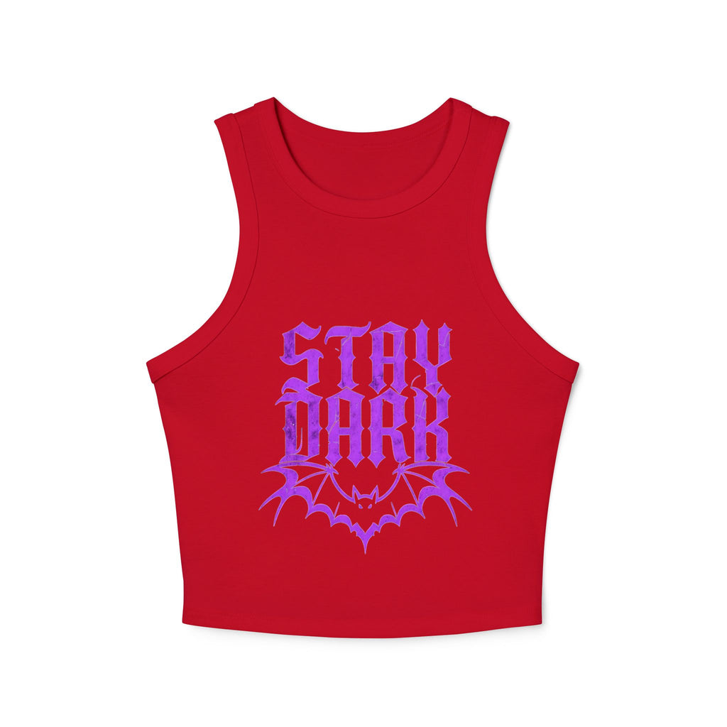 "Stay Dark" Cropped Tank