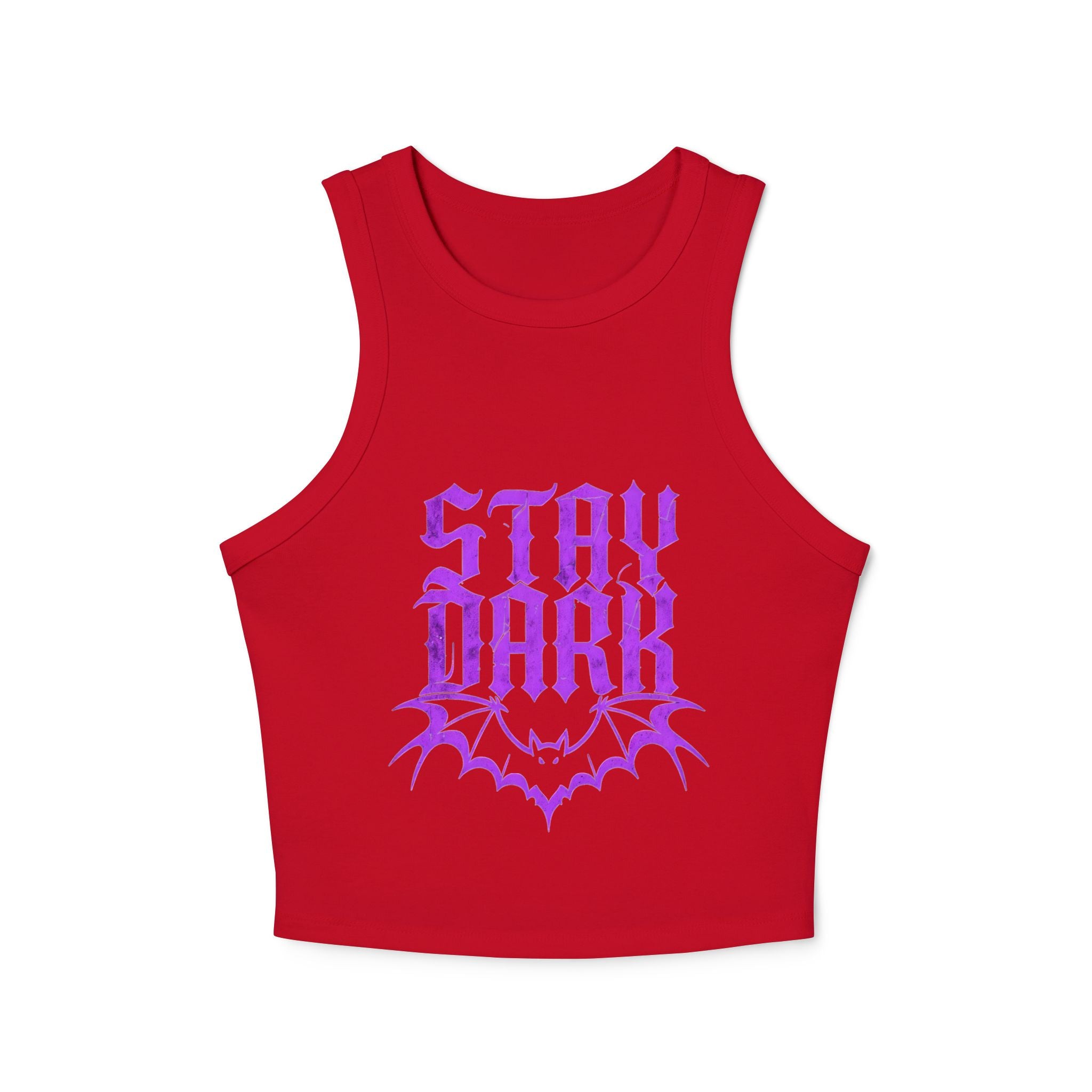 "Stay Dark" Cropped Tank