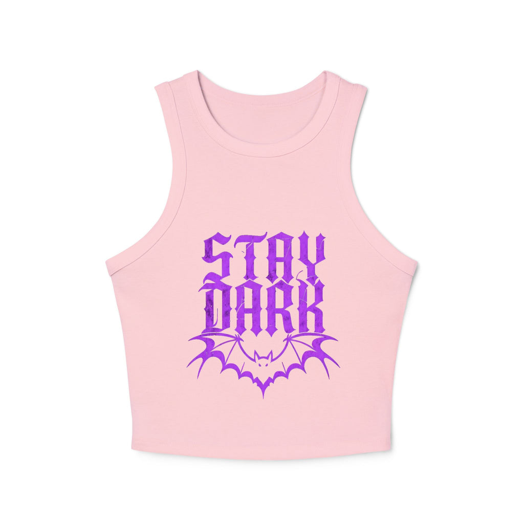 "Stay Dark" Cropped Tank
