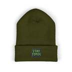 Stay Toxic Embroidered Classic Beanie