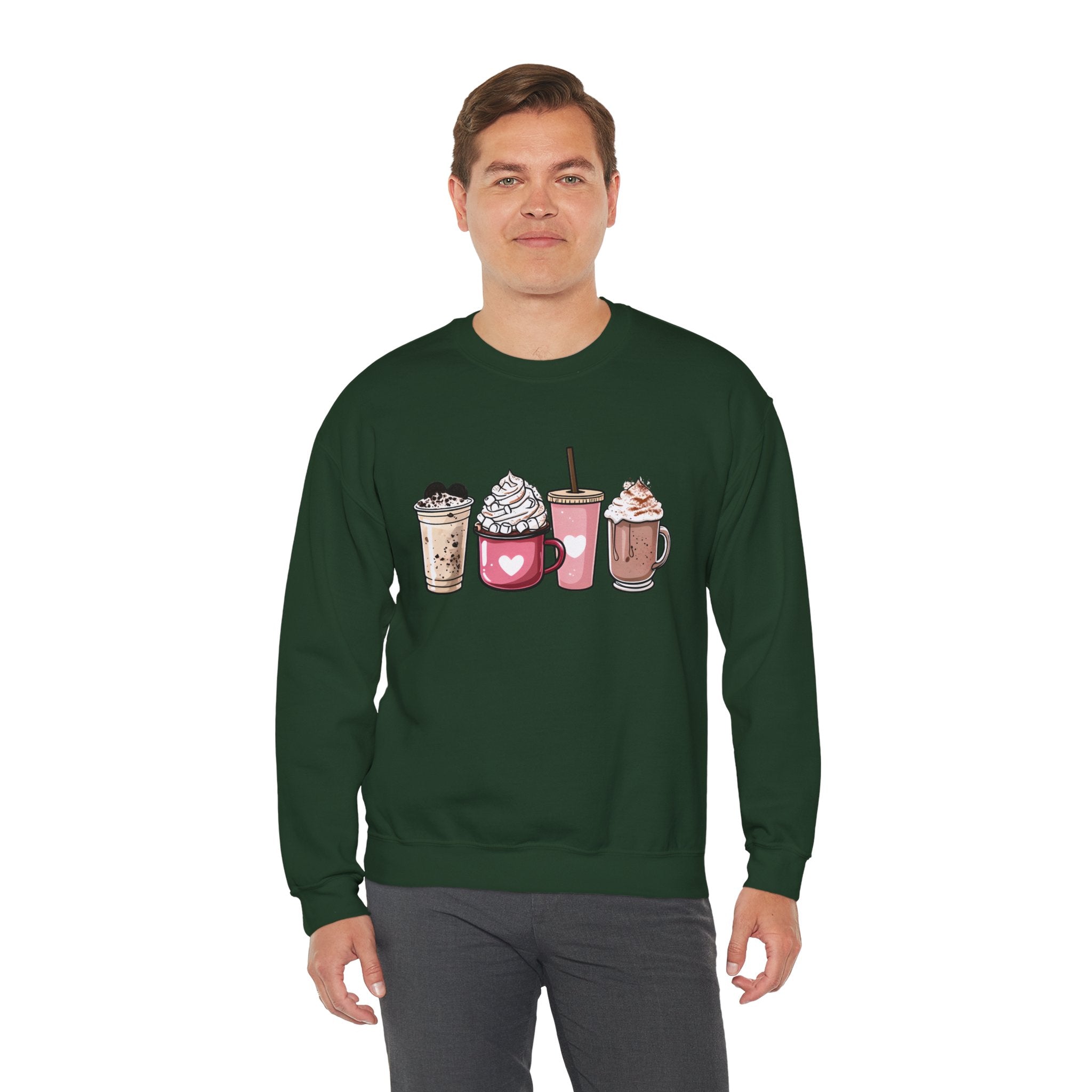 Coffee Lovers Crewneck Sweatshirt