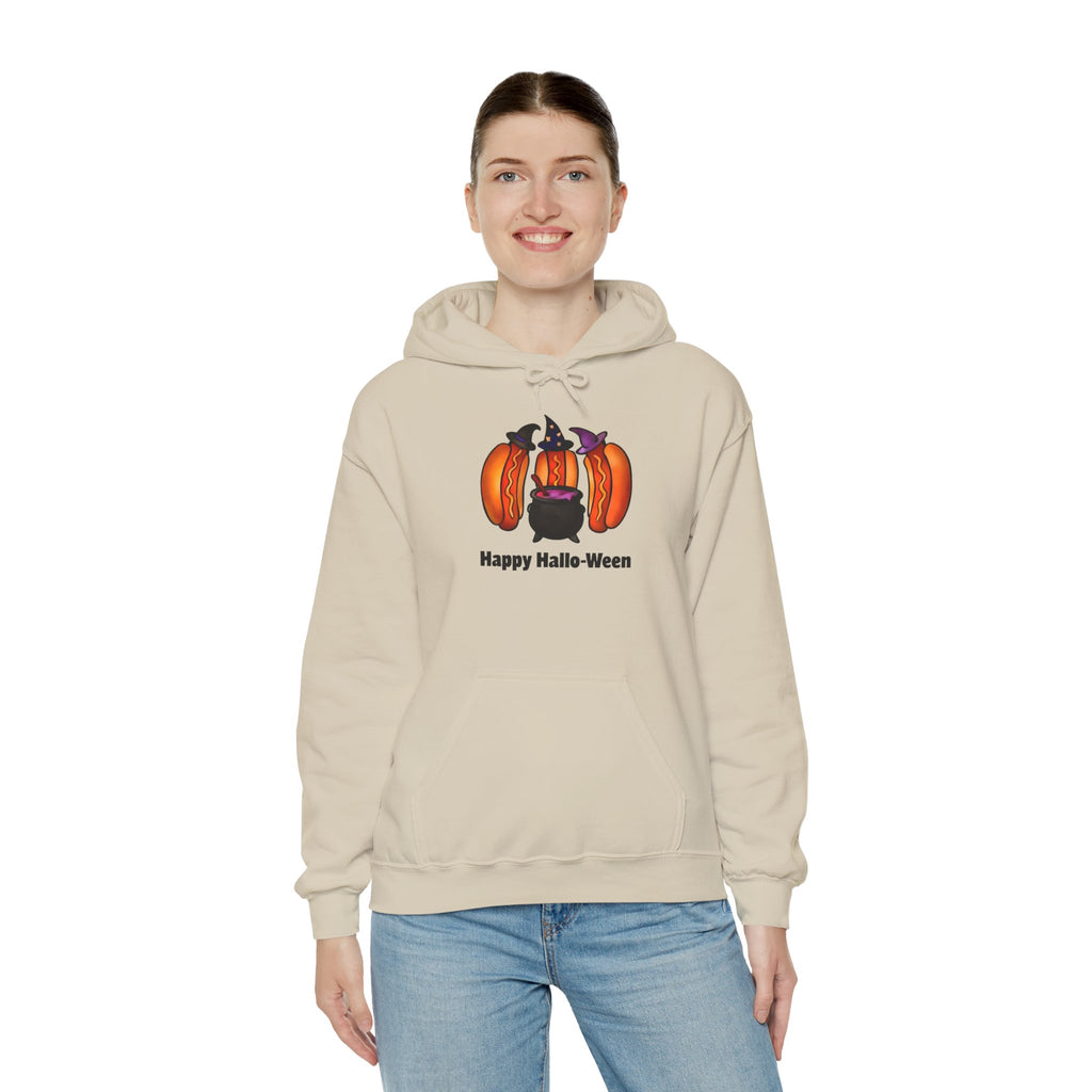 "Happy Hallo-Ween" Hotdog Witches Hoodie
