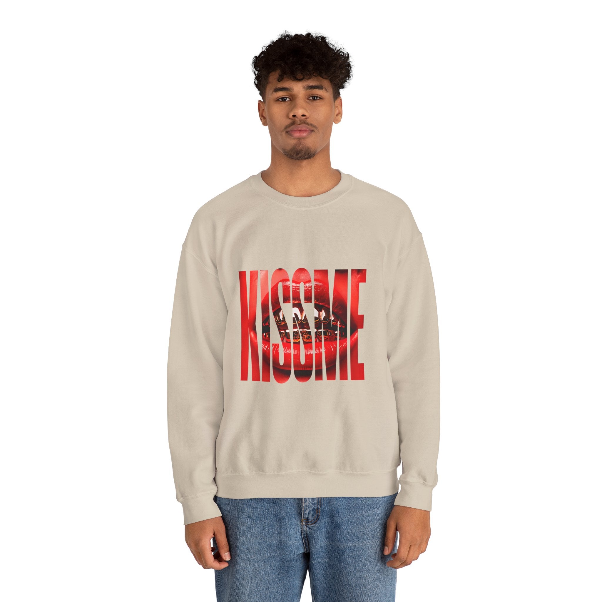 "Kiss Me" Crewneck Sweatshirt