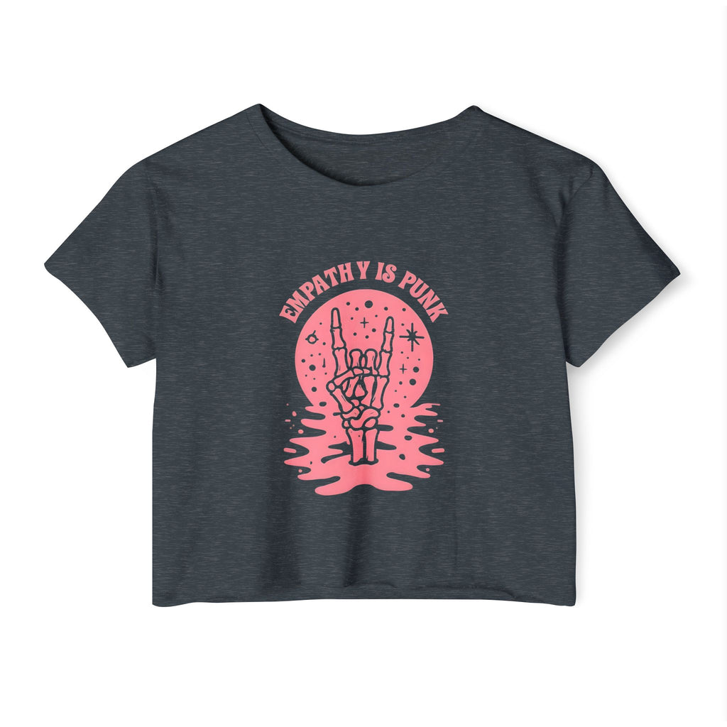 "Empathy Is Punk" Cropped Tee