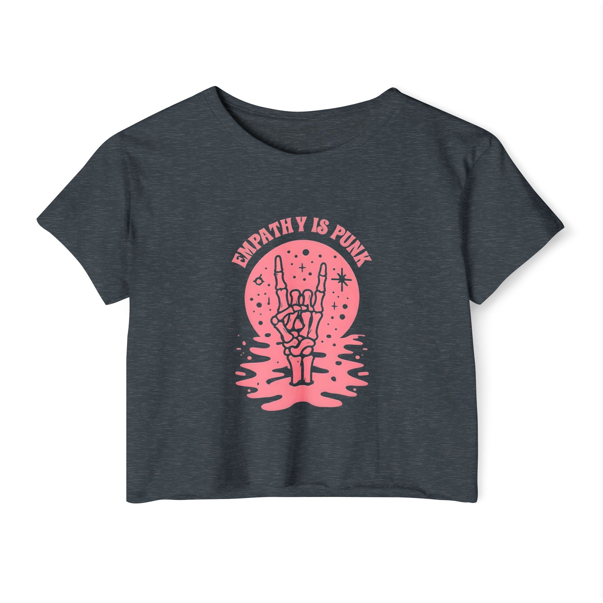 "Empathy Is Punk" Cropped Tee