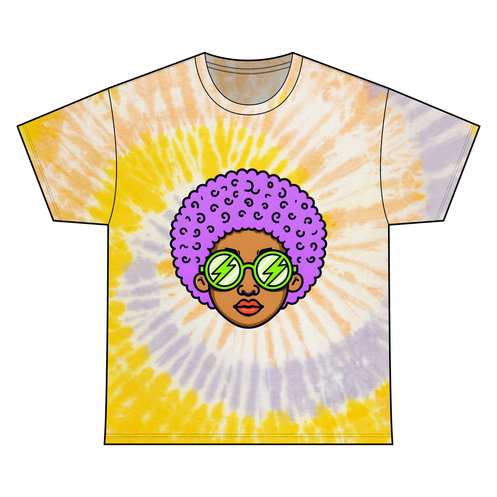 Afro Tie-Dye Tee