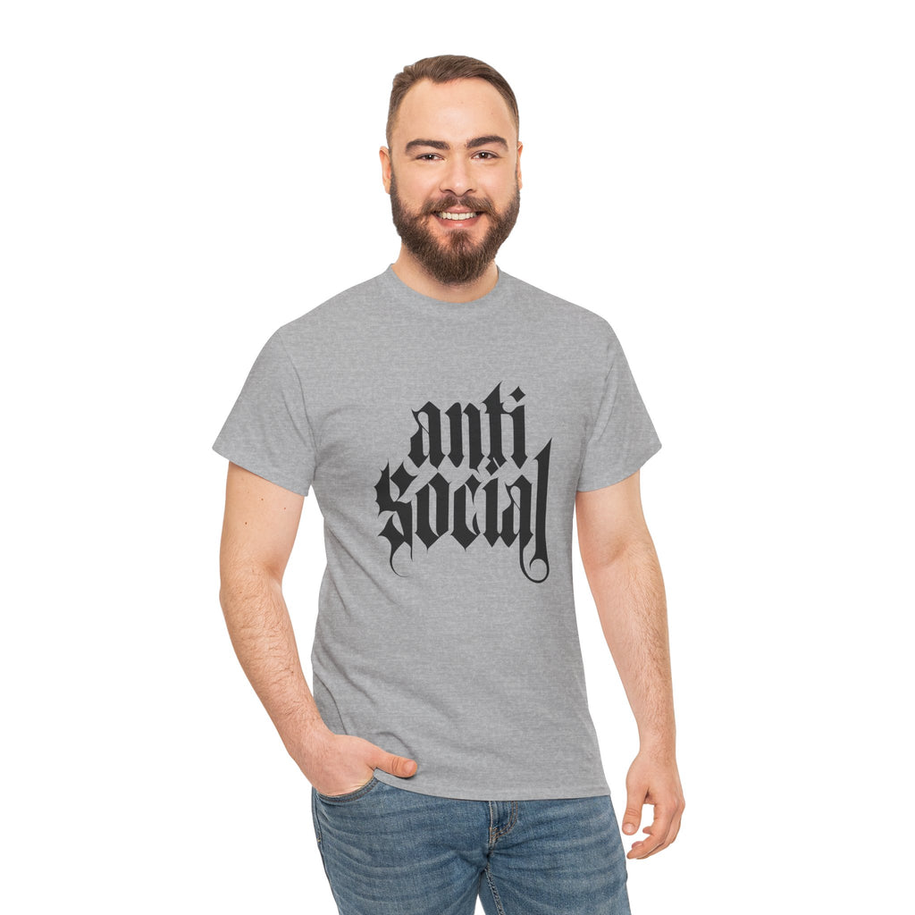 Anti-Social Heavy Cotton Tee