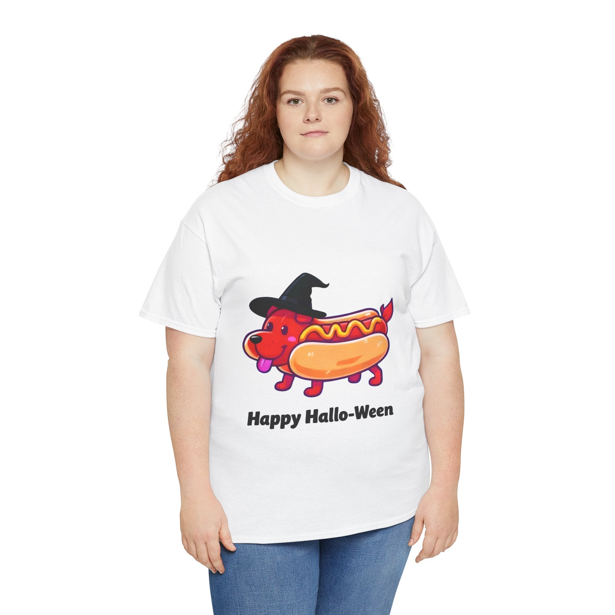 "Happy Hallo-Ween" Hotdog Costume Tee