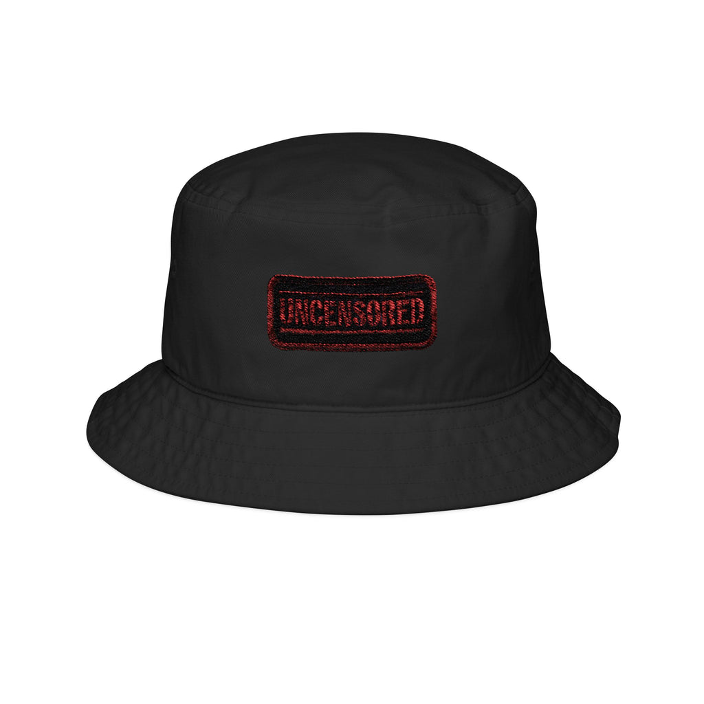 Uncensored Embroidered Bucket Hat