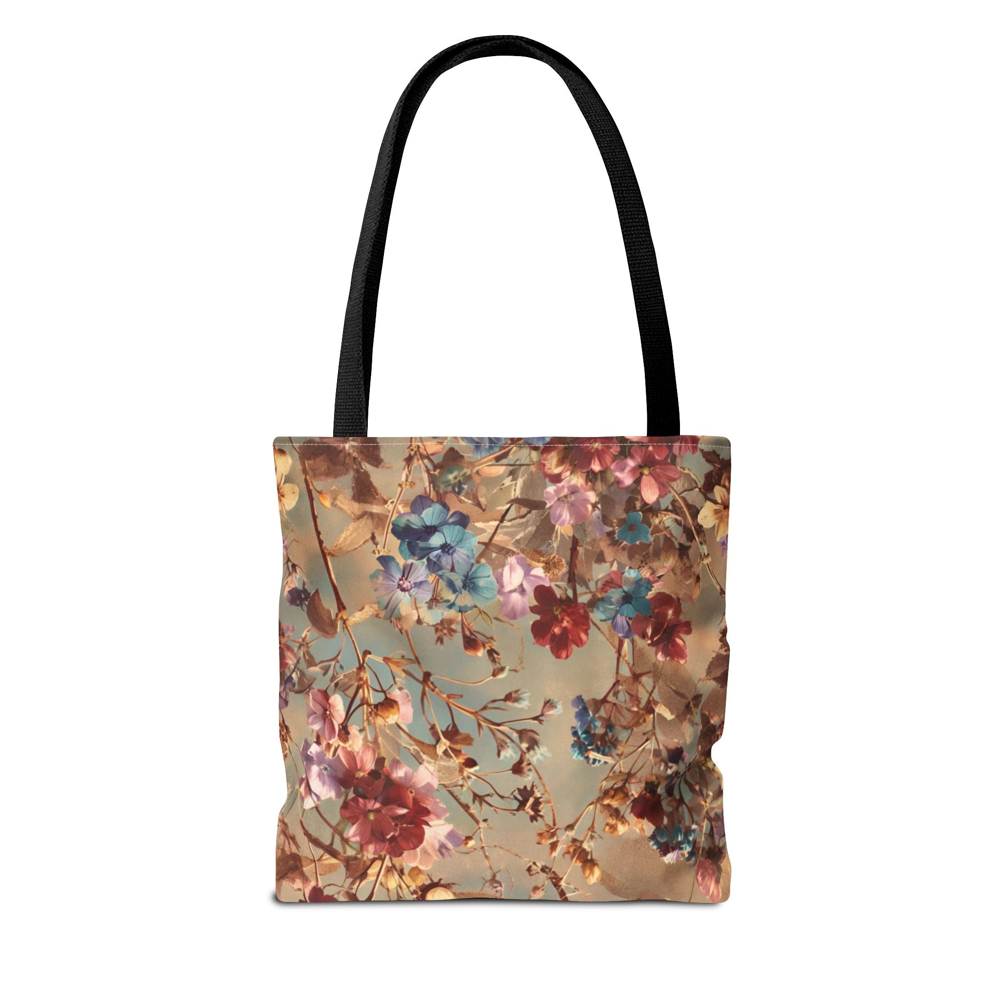 Floral Print Tote Bag