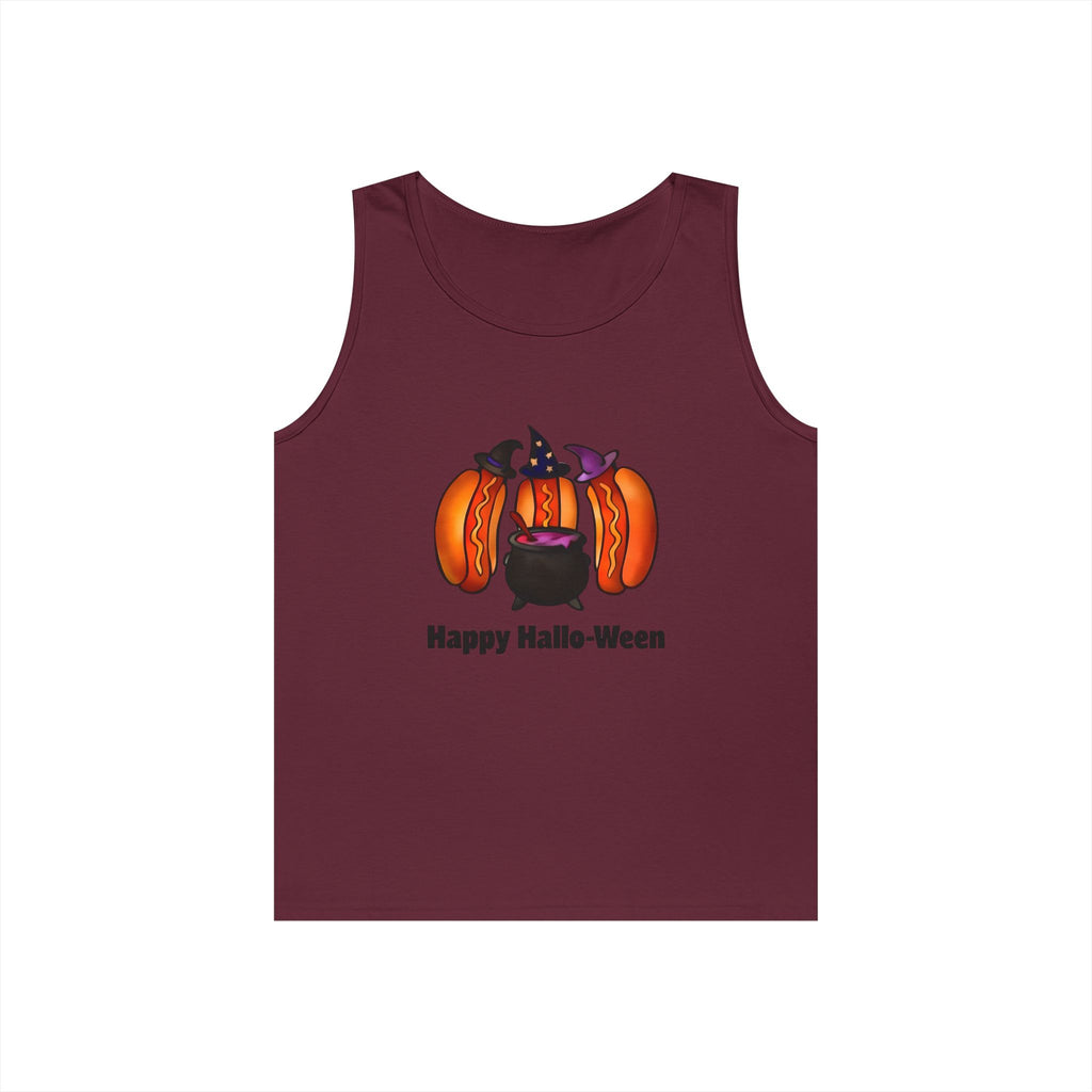 "Happy Hallo-Ween" Hotdog Witches Tank