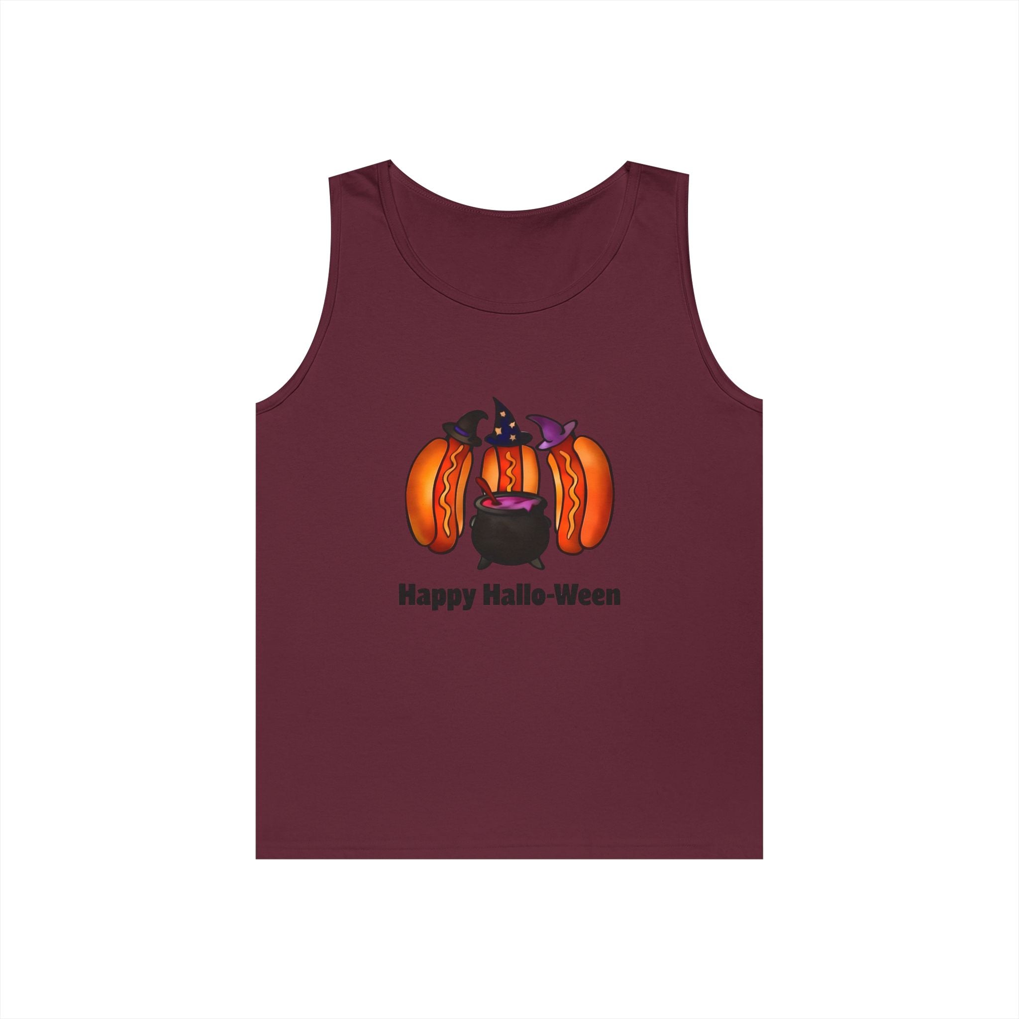 "Happy Hallo-Ween" Hotdog Witches Tank