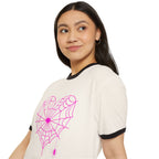 Spiderweb Heart Ringer Tee