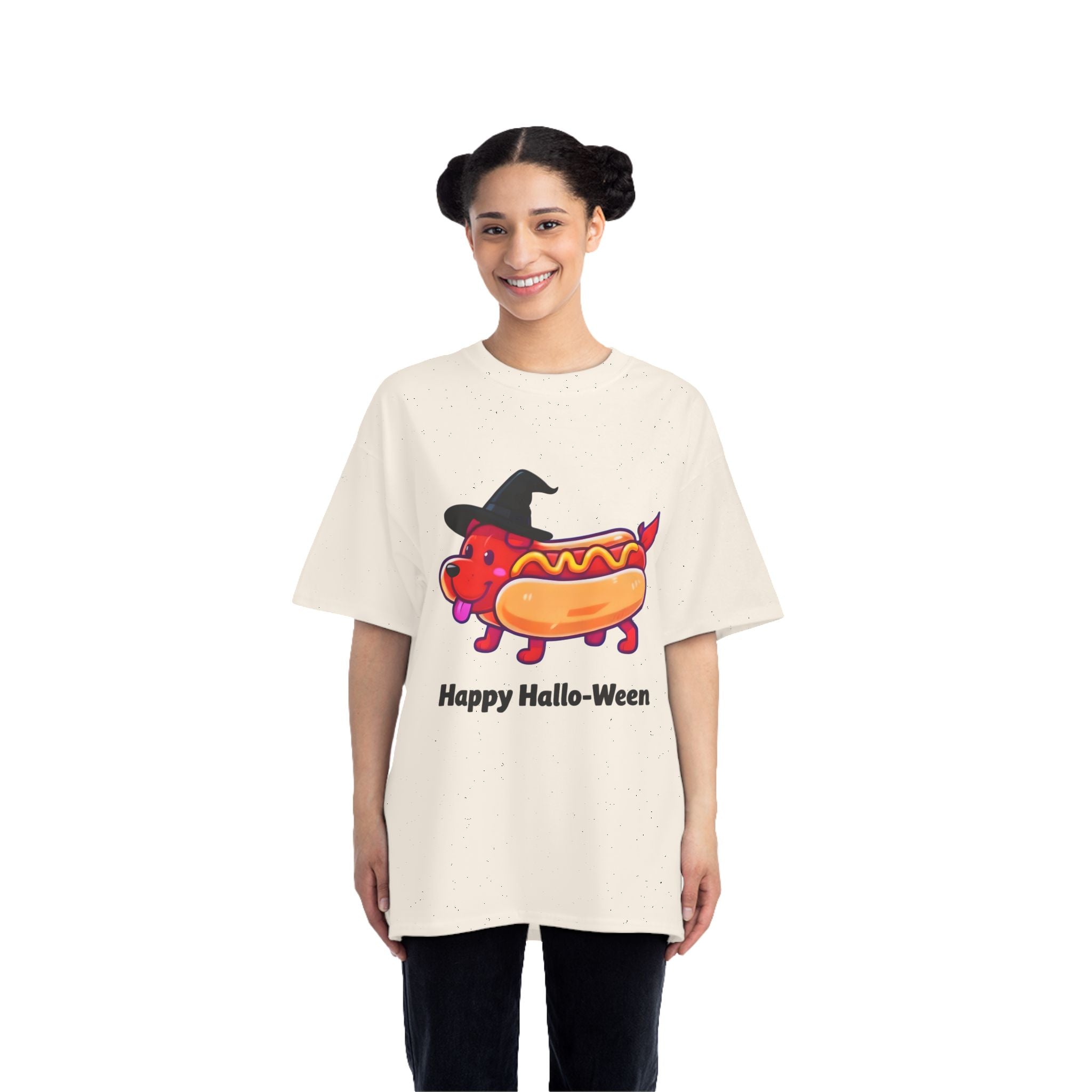 "Happy Hallo-Ween" Hotdog Costume Tee