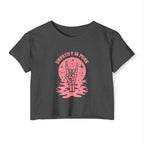 "Empathy Is Punk" Cropped Tee