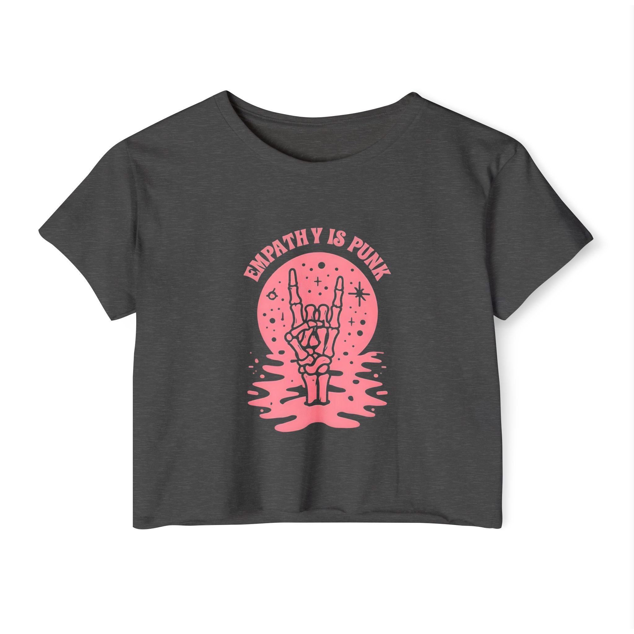 "Empathy Is Punk" Cropped Tee