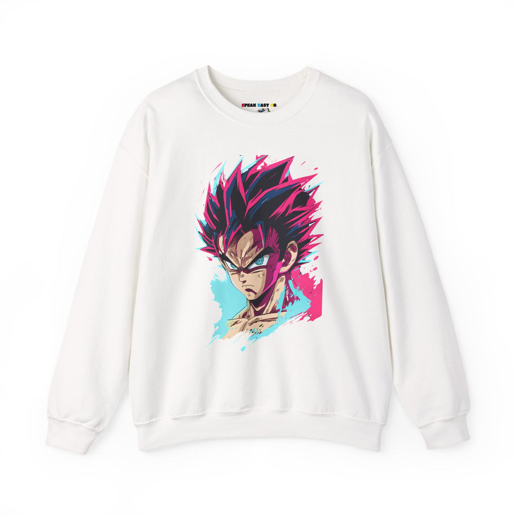 Anime-Inspired Crewneck Sweatshirt