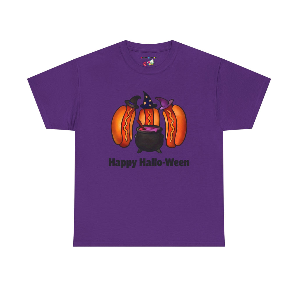 "Happy Hallo-Ween" Hotdog Witches Tee