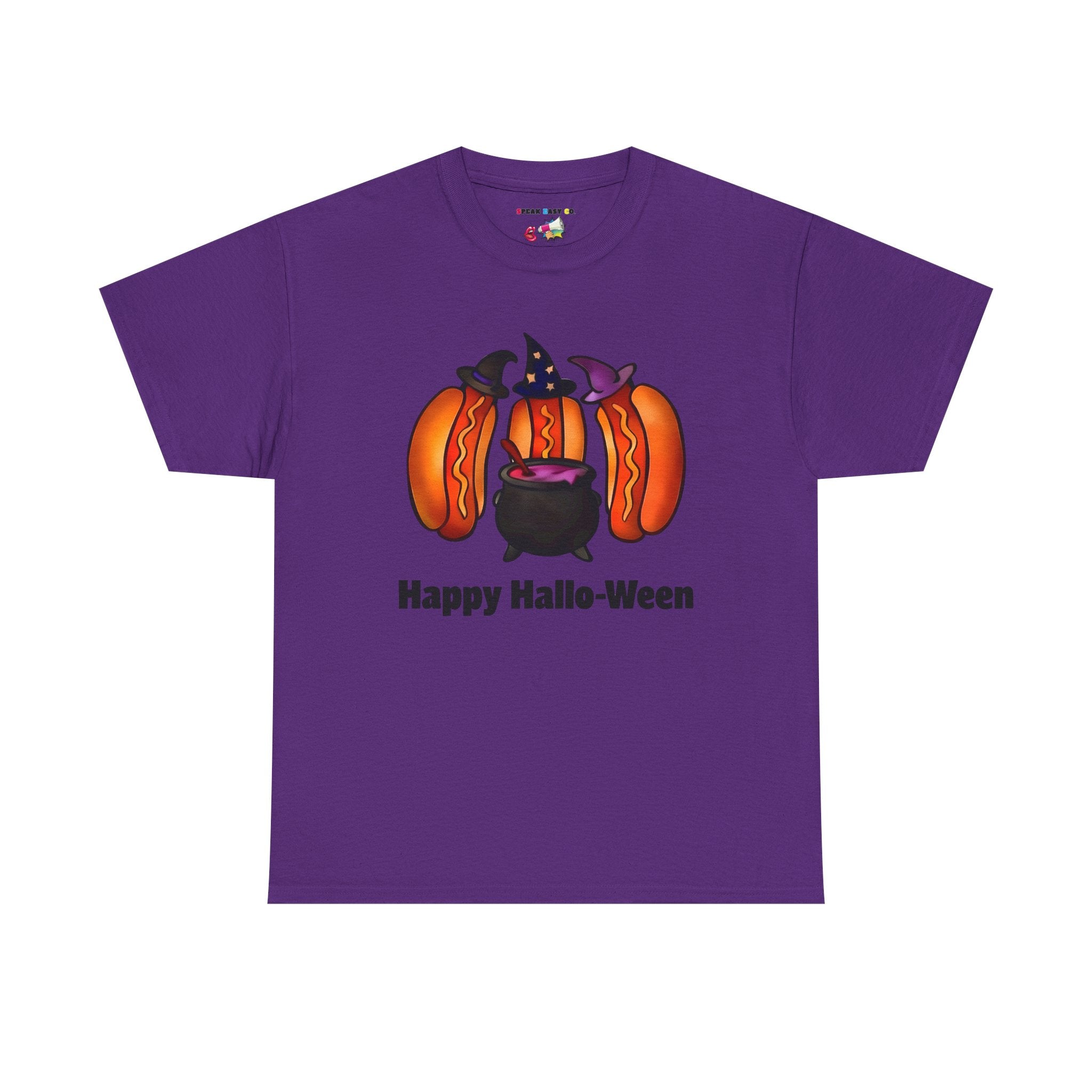 "Happy Hallo-Ween" Hotdog Witches Tee