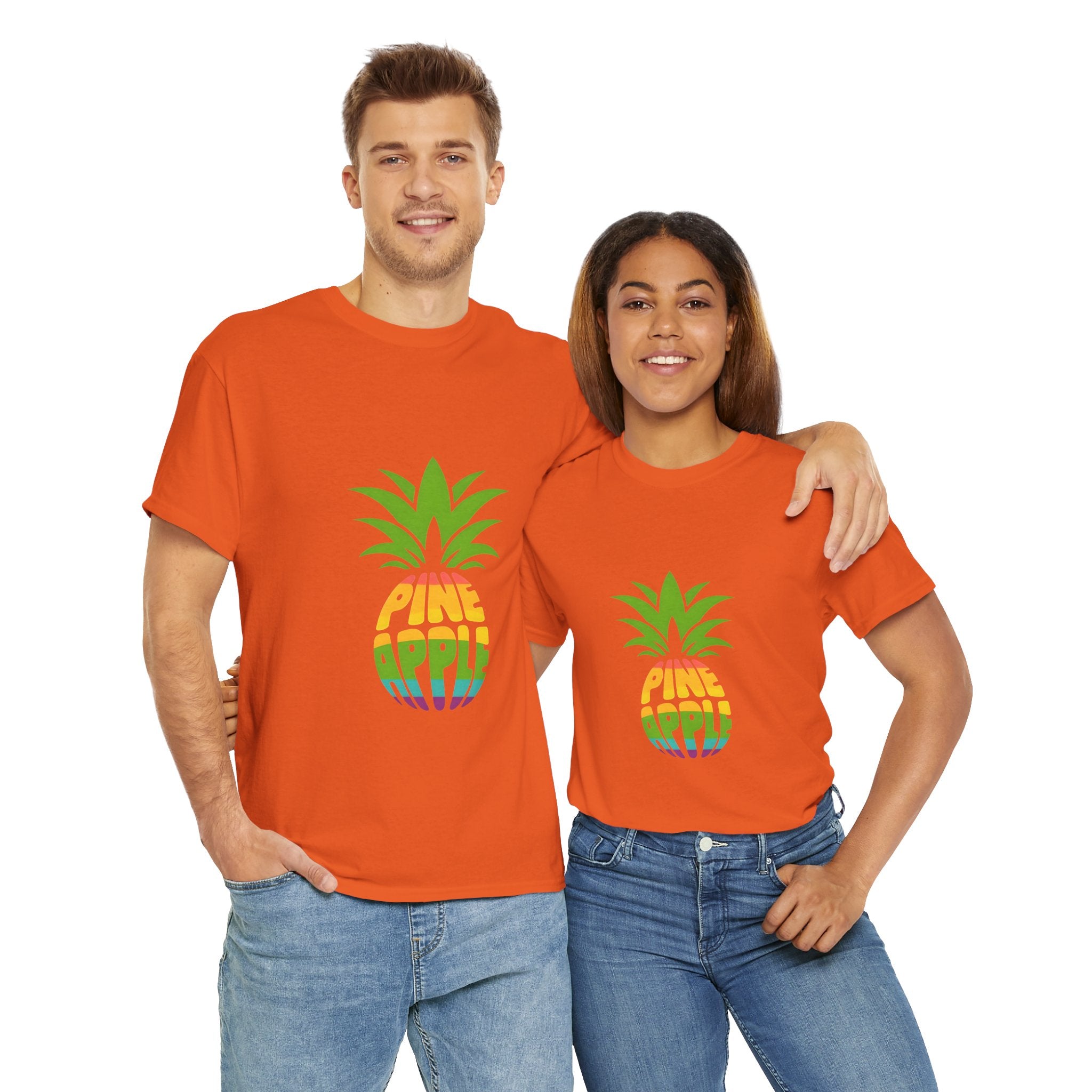 Colorful Pineapple Graphic Tee