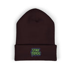 Stay Toxic Embroidered Classic Beanie