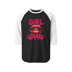 "Girl Gang" 3/4th Sleeve Raglan Shirt