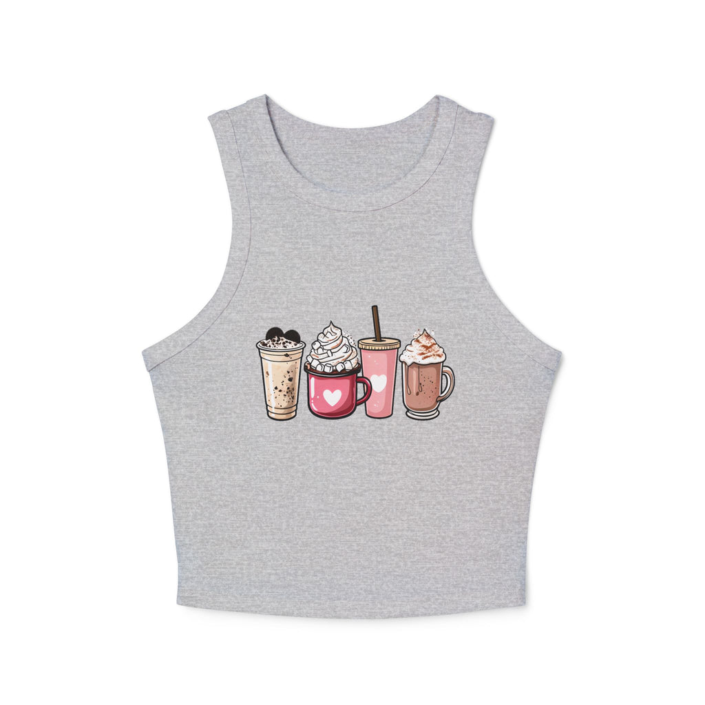 Coffee Lovers Cropped Tank