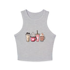 Coffee Lovers Cropped Tank