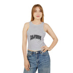 California Cropped Racer Tank