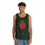 Edgy Bunny Heart Tank