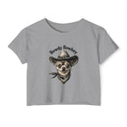 Crop Top with 'Rowdy Rowboy' Design