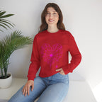 Spiderweb Heart Crewneck Sweatshirt