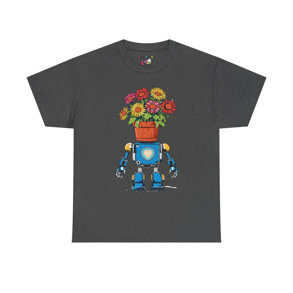 Robot Flower Power Tee
