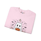 Cute Ghost Pumpkin Crewneck Sweatshirt